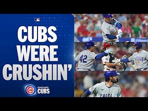 Nico Hoerner's THREE-HIT, 5-RBI GAME powers an 11-RUN PERFORMANCE for the Cubs! 🐻 😯 | MLB Highlights