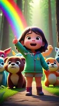 رحلة الحرباء لولو لتعلّم الألوان | قصة تعليمية ممتعة للأطفال في الغابة 🦎🎨