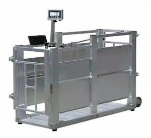 [Hot Item] CE OIML Electronic Cattle Weighing Floor 3000kg Portable Livestock Weight Scale with Display