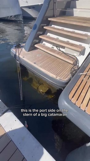 What is this? Are you stressed about docking? Do you know how to dock a boat? How To Boating will help relieve that stress so you can enjoy your time on the water🌊, DM us for more info on private boating instruction 👨🏼‍✈️ howtoboating.com #howtoboating #howto #boating #boat #yacht #sternthruster | How to boating