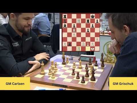 Carlsen vs Grischuk | Intense Round 20 Finish! | World Blitz 2019 #chess #magnuscarlsen