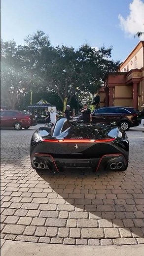 The Ferrari Monza SP1 is a masterpiece on wheels.