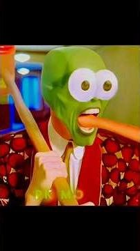 Green Mask Funny Scene 😱 | The Mask Movie Best Scene #shorts