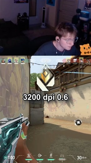 3200 dpi 0.6 #valorant #valorantclips #gaming #waylay #highsens