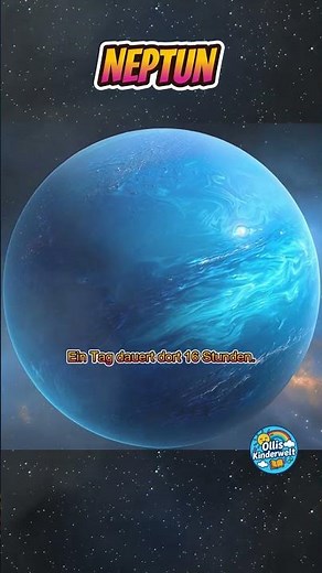 Neptun erklärt 🔷 | Der fernste Planet im Sonnensystem | Sonnensystem für Kinder einfach erklärt
