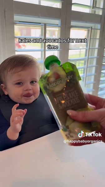 Tasty Snack Time Choices with Happy Baby Organics Pouches