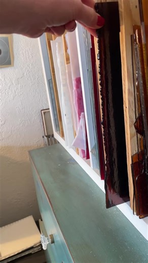 Stunning Stained Glass Hercules Moth Artwork