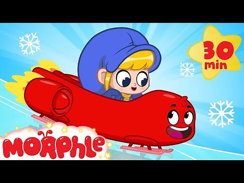 Morphle On Ice! My Magic Pet Morphle | Cartoons For Kids | Morphle TV