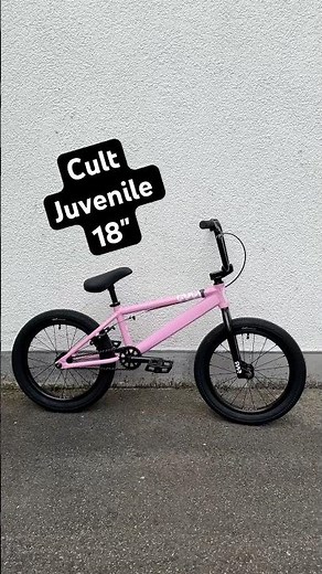 Cult Juvenile 18” BMX 🔥 Light, strong, perfect for first tricks. Out now → kunstform.org #bmx