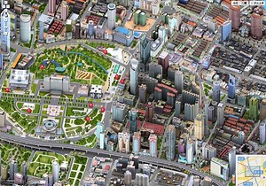3D pixel maps of China…