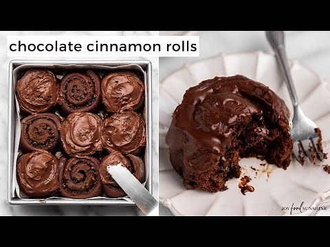 Chocolate Cinnamon Rolls Recipe