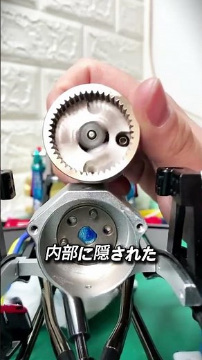 遊星歯車で回転力を飛躍的に増やす工具の構造