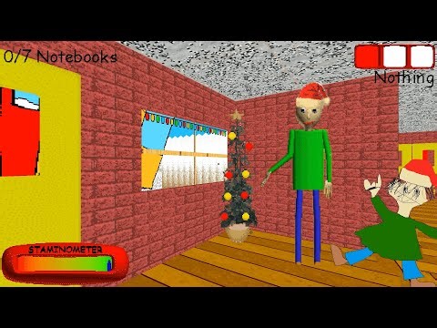 BBCR Christmas Edition / Decorated the school for the new year █ Baldi's Basics – mods █