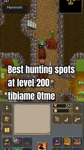 Spot Hunting Level 200 Solo Leveling Tibiame Otme #tibiameotme #tibiammorpg