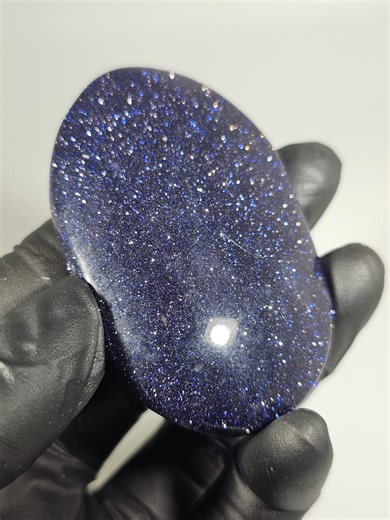 Blue Sandstone Palm Stone - Etsy