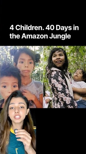 4 Children. 40 Days in the Amazon Jungle | The Lost Children