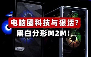电脑圈的科技与狠活？黑白分体水分形M2M