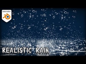 How to Create Realistic Rain in Blender 3d | Beginner Tutorial