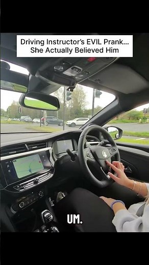 Driving Instructor’s EVIL Prank… She Actually Believed Him