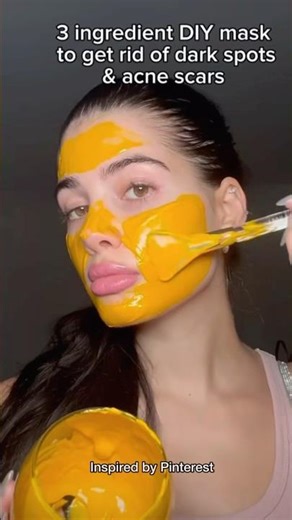 3 Ingredients DIY Mask to Remove Dark Spots & Acne Scars | Skincare #diy #beautyhacks