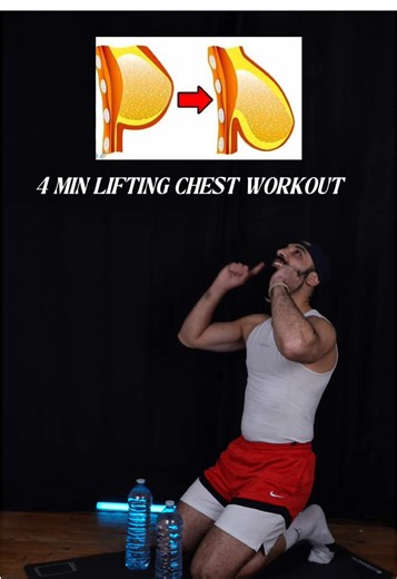 🚨70% on my 3 months Dumbbell full body workout available on my bio 💪 , 4 Min lifting chest home workout 🥵 , 4 Exercises 4 Rounds for repeat 20 Seconds - work 10 Seconds - rest 1 minute rest between rounds , Save&share for more daily workouts 🤞🏻 , #chest #homeworkout #fitness #motivation