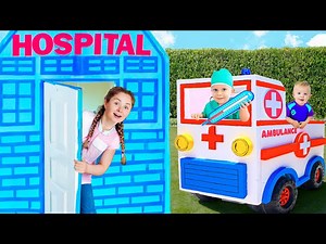 Wheels On The Ambulance Kids Stories - Videos For Kids