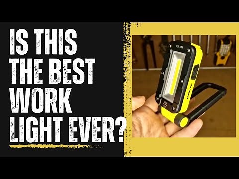 Unilite SLR 500 work light / torch review.