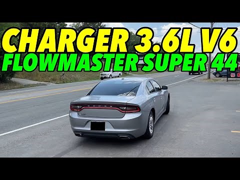 2013 Dodge Charger 3.6L V6 w/ FLOWMASTER SUPER 44 SERIES!