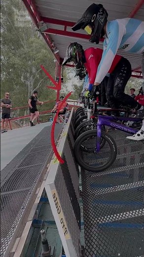 That Whistle Ruined Everything 🚦 #bmx #fail #shorts