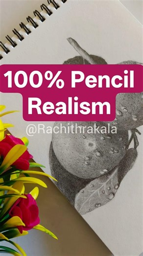 Hyper Realistic Lemon Drawing with Water Droplets 🍋💧#artshorts