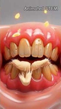 What’s REALLY Inside Your Teeth? 🦷 The Hidden World You’ve Never Seen!