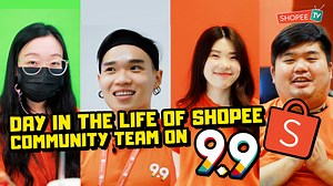 Watch and comment on YouTube for $30 Shopee Voucher Giveaway: https://bit.ly/DAYINLIFETV3 Follow us around the Shopee office as we show you what happens in one whole day, just before 9.9 Super Shopping Day! New to Shopee? Get $7 off (min. spend $15) with code*: DAYINLIFETV3 *TNC Applies. Valid for new users from 14 Sep to 21 Sep only. | Shopee