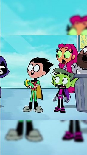 Robin's Secret Scanner EXPOSES the Teen Titans' REAL Ages! 😱 #teentitans #teentitansgovsteentitans