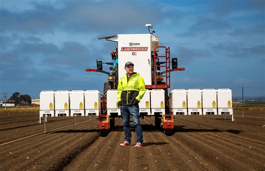How Carbon Robotics built the large plant model for its laser weeding robot - The Robot Report