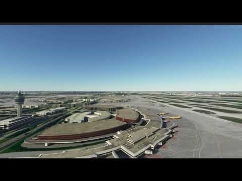 MSFS 2020 World Update II: USA. Updated default KDFW Dallas-Fort Worth International Airport