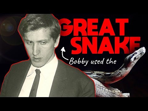 Bobby Fischer DISRESPECTS the English opening | Great Snake variation