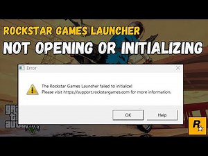 Fix Rockstar Games Launcher Not Opening Or Initializing In Windows