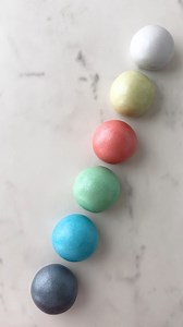 Create sparkly new shades by mixing Satin Ice shimmer fondant into any classic fondant. It's sure to add a touch of elegance to any treat! The colors here were mixed in a 6:1 ratio. Shimmer fondant is available in pearl, silver and gold at SatinIce.com! | Satin Ice