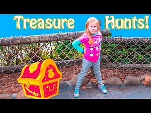 Assistant Treasure Hunts at Disney World and Hawaii