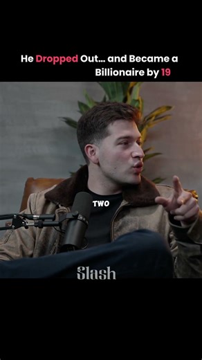 ‪@SlashFinancial‬ He Quit College… Then Became a Billionaire at 19