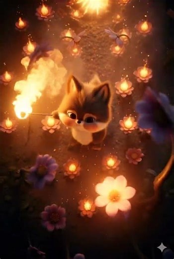 Blush Forges Harmony Fox's Heartwarming Craft in Forgeflower Garden Enchanted Hearth Magic