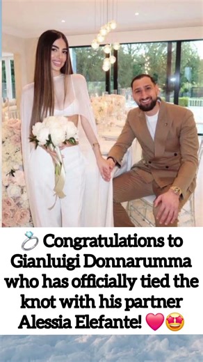 💍 Donnarumma GETS MARRIED! ❤️ Beautiful Moment 😍#marriage #football
