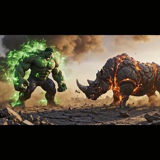 Hulk vs Rhino – Clash of the Beasts