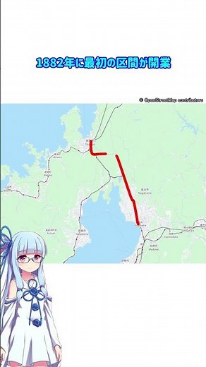 [#1 Minute Route Introduction] 008 Hokuriku Main Line [VOICEROID Railway]