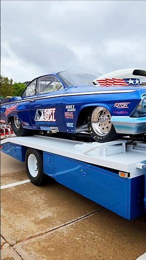 Pro Mod 1962 Bel Air dragster!