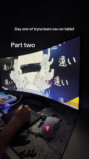 Aprendiendo osu en tablet: Día uno, Parte dos