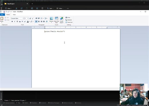 Turning In Python Code from PyCharm