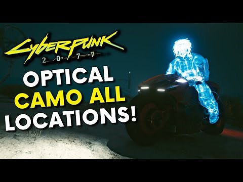 All Optical Camo Cyberware Locations in Cyberpunk 2077 (Full Guide)