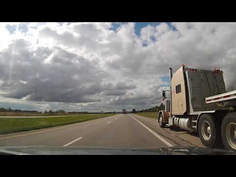 Driving on US 30 from Mansfield to Upper Sandusky, Ohio