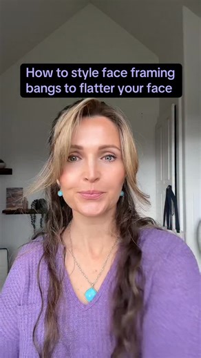 Mel~ 𝐻𝒶𝒾𝓇𝓈𝓉𝓎𝓁𝑒𝓈 & 𝑀𝒶𝓀𝑒𝓊𝓅 on Instagram: "How to style curtain bangs at home ✨ Face-framing, soft volume, and effortless movement—this quick tutorial shows exactly how to make your bangs flatter your face shape. Perfect for everyday or that salon-fresh look without leaving home! Comment “bangs” if you’re interested in the products I used😉 #curtainbangs #howtostylebangs #faceframinghair #hairtutorial #curtainbangtutorial #hairtok #voluminoushair #2026hairtrends #bangshairstyle #eas